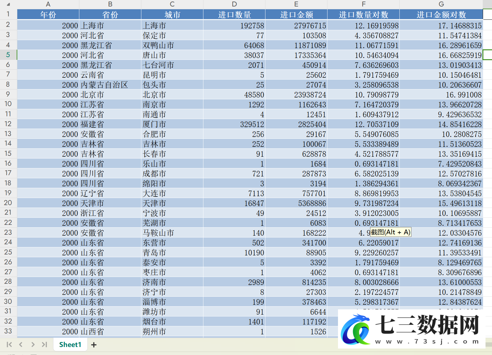 中国各省市AI算力数据概览